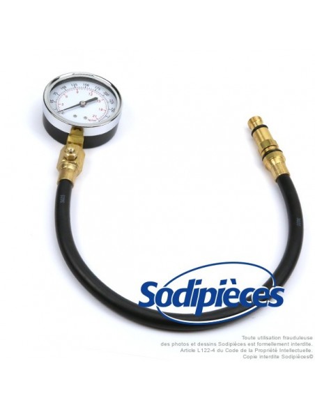 Compressiomètre pour petits moteurs - Raccord Ø 14 ou 18 mm