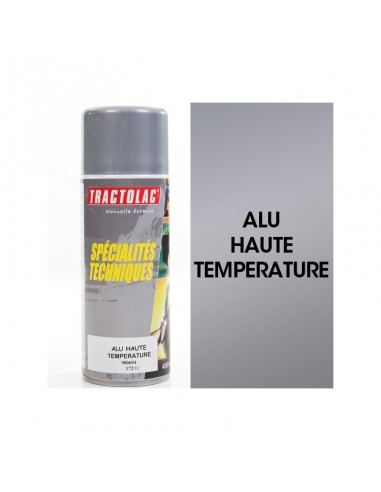 Bombe peinture spéciale motoculture. Alu HT. 400 ml