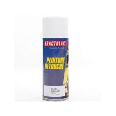 Bombe peinture spéciale motoculture. Blanc brillant. 400 ml 2