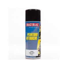 Bombe peinture spéciale motoculture. Noir brillant ST. 400 ml 2
