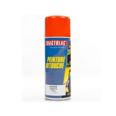 Bombe peinture spéciale motoculture. Orange Kubota. 400 ml 2
