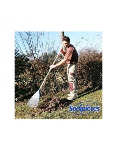 Balai à gazon pro 24 dents . Spears & Jackson. Polypropylène + manche bois