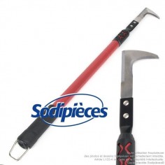 Grattoir télescopique 70 cm à 1 mètre. inox