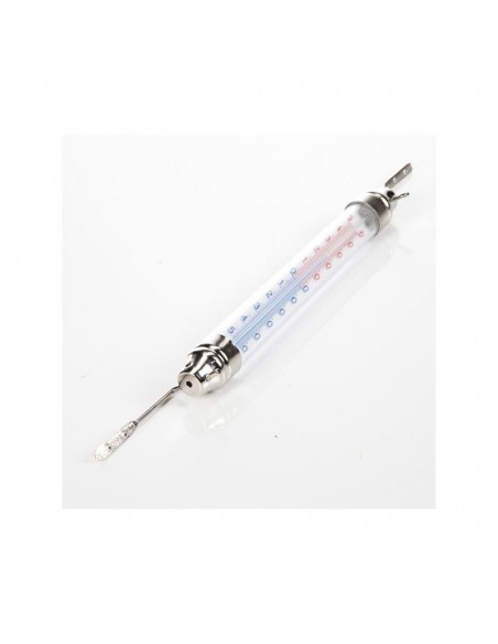 Thermomètre exterieur en metal. 20 cm
