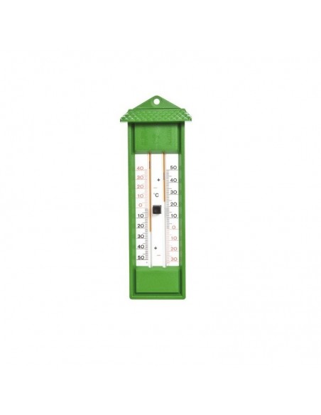 Thermometre mini maxi vert. Sans mercure
