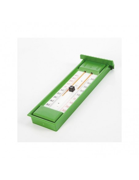 Thermometre mini maxi vert. Sans mercure