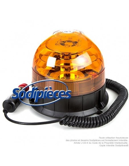 Gyrophare à LED magnétique