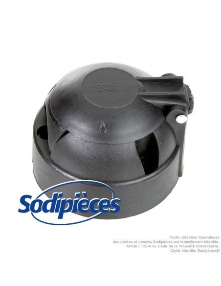 Prise adaptateur remorque attelage socle cache femelle 7 broches