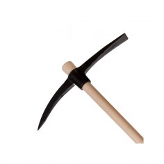 Pioche terrassière 2,5 kg à oeil rond