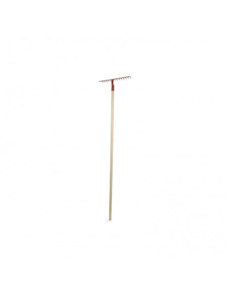 Rateau à douille forgée 14 dents courbées