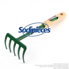 Râteau à fleurs manche bois