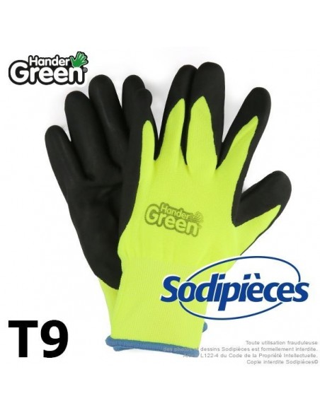 Gants double protection. Confort froid. HanderGreen® T9