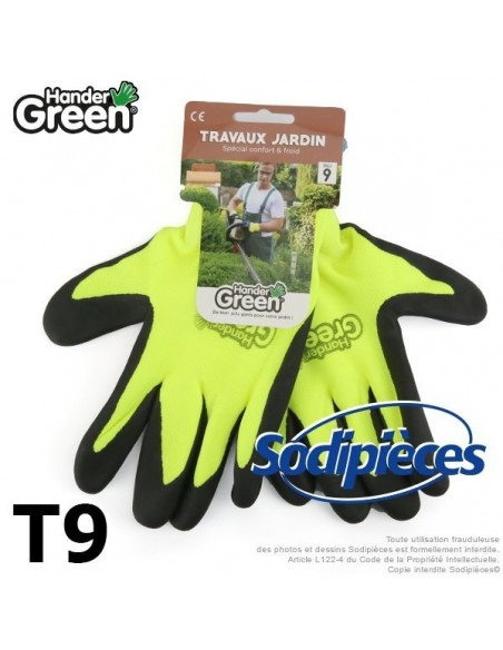 Gants double protection. Confort froid. HanderGreen® T9