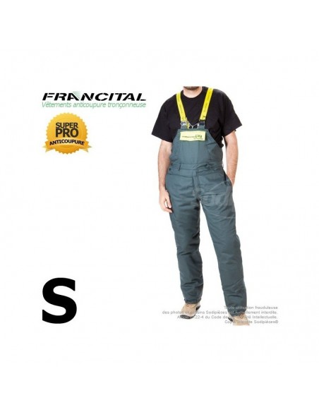 Salopette anticoupure. Francital. Taille S