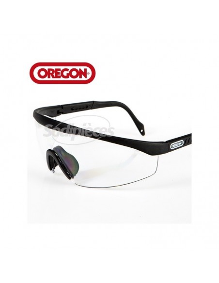 Lunettes de sécurité Orégon. Transparente