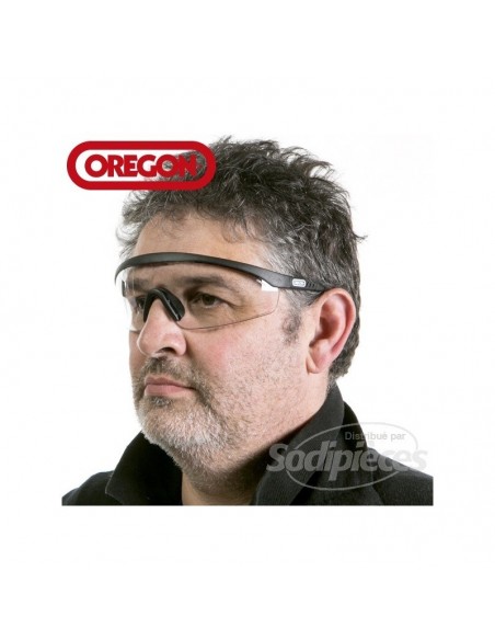 Lunettes de sécurité Orégon. Transparente