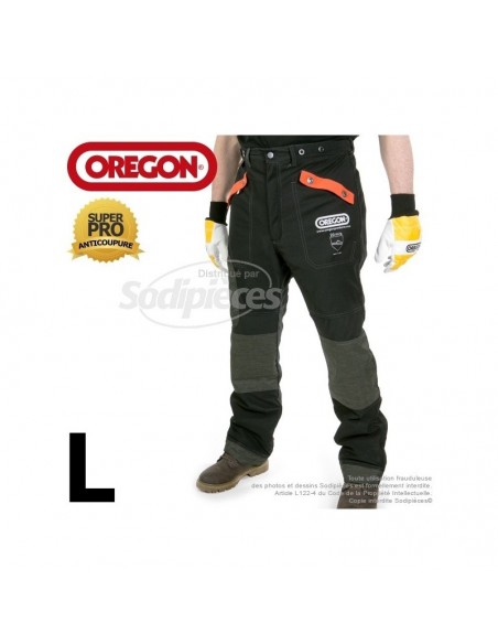 Pantalon anti-coupure Orégon Waipoua. Taille L