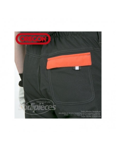 Pantalon anti-coupure Orégon Waipoua. Taille S