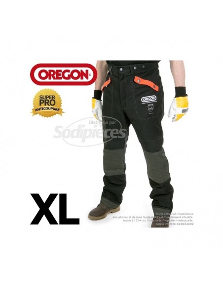 Pantalon anti-coupure Orégon Waipoua. Taille XL