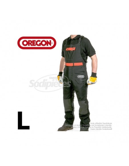 Salopette anti-coupure Orégon Waipoua. Taille L