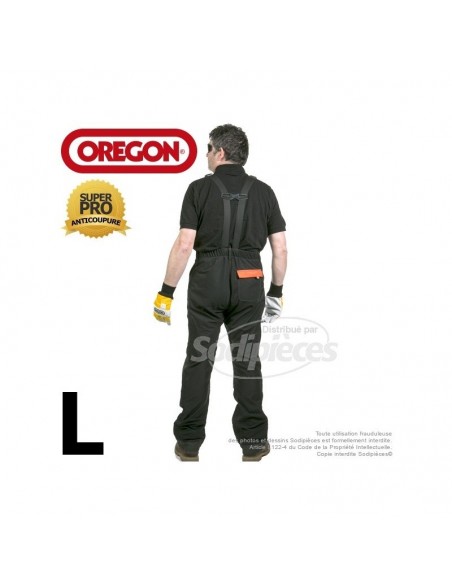 Salopette anti-coupure Orégon Waipoua. Taille L