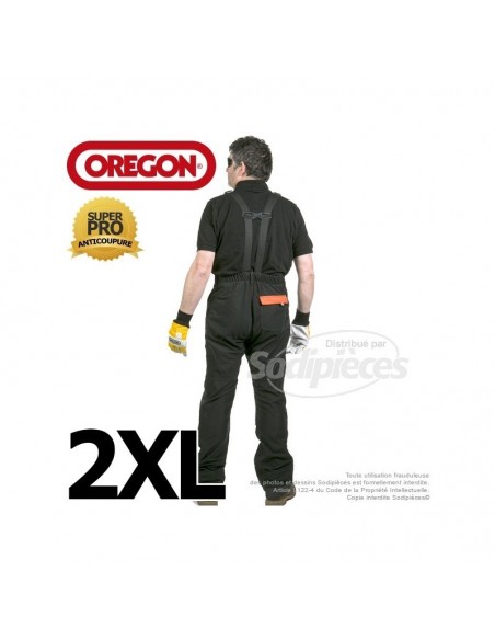 Salopette anti-coupure Orégon Waipoua. Taille XXL