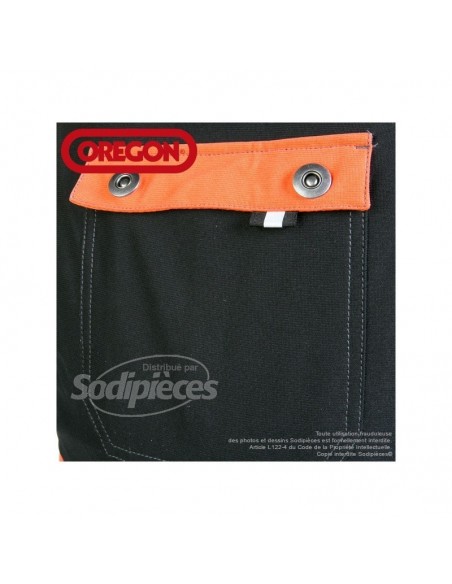 Salopette anti-coupure Orégon Waipoua. Taille XXL