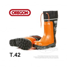Bottes en caoutchouc Oregon YUKON II pour tronçonneuse. T42