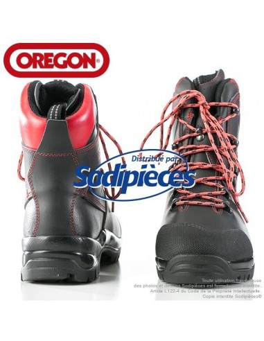 Bottes forestières cuir de protection Oregon. Class 1 (20m/s). T.47