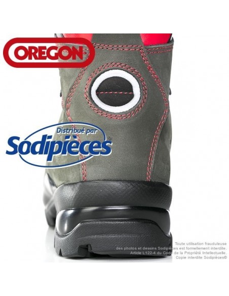 Bottes forestières cuir de protection Oregon. Class 2 (24m/s). T.39