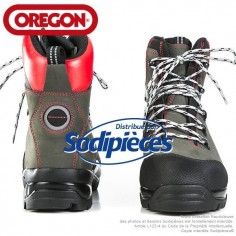 Bottes forestières cuir de protection Oregon. Class 2 (24m/s). T.42 2