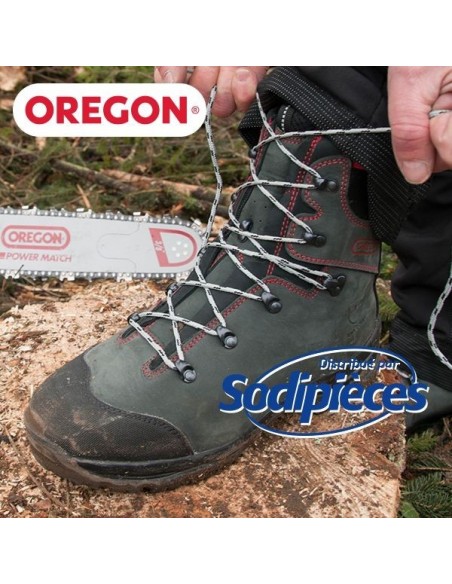 Bottes forestières cuir de protection Oregon. Class 2 (24m/s). T.46