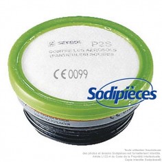 Filtre A1B1P2. Vapeurs organiques, inorganiques, solvants, particules.