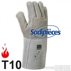 Gants anti-chaleur. Taille 10