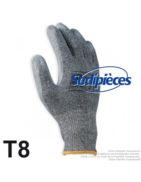 Gants anti-coupure. Taille 8