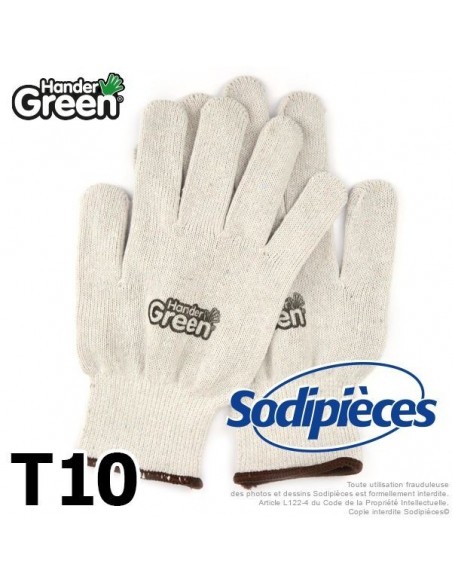 Gants anti-dérapant. Atelier et jardin. HanderGreen® T10