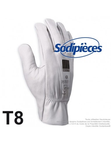 Gants de manutention. Taille 8