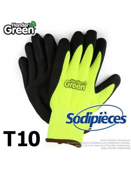 Gants double protection. Confort froid. HanderGreen® T10