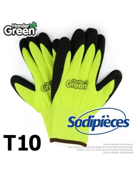 Gants double protection. Confort froid. HanderGreen® T10