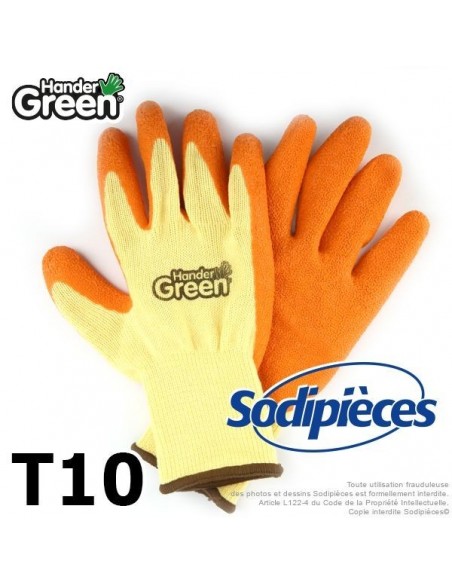 Gants haute qualité. Travaux délicats Multi-fonctionnels. HanderGreen® T10