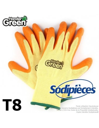 Gants haute qualité. Travaux délicats Multi-fonctionnels. HanderGreen® T8