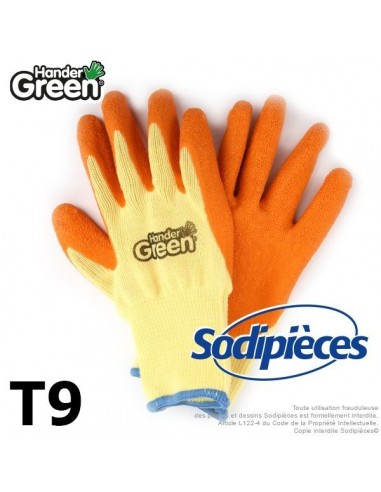 Gants haute qualité. Travaux délicats Multi-fonctionnels. HanderGreen® T9