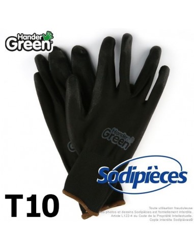 Gants Multi-services. Travaux jardin. HanderGreen® T10