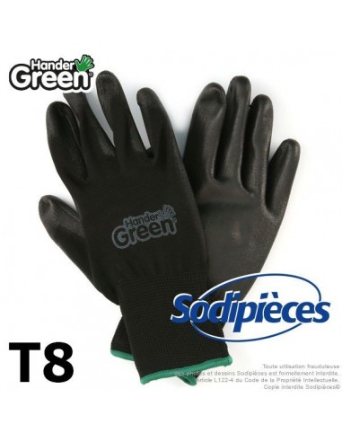 Gants Multi-services. Travaux jardin. HanderGreen® T8