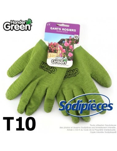Gants rosiers. Travaux jardin. HanderGreen® T10