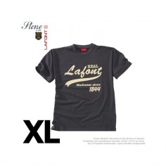 Tshirt gris charbon. Stone by Lafont. Taille XL