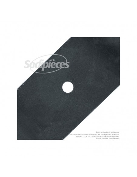 Lame tondeuse 30,5 cm. Al 10 mm. Pour Countax