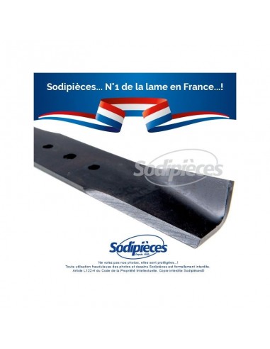 Lame tondeuse 30,5 cm. Al 10 mm. Pour Husqvarna