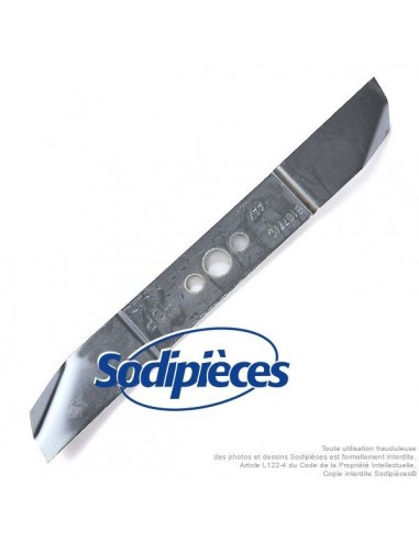 Lame tondeuse 33 cm. Al. 17 mm. Pour Flymo. Origine