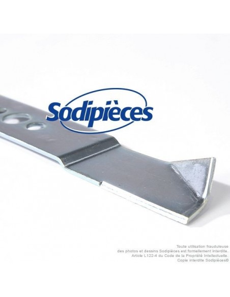 Lame tondeuse 33 cm. Al. 17 mm. Pour Flymo. Origine